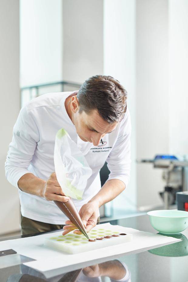 Chef Romain in action