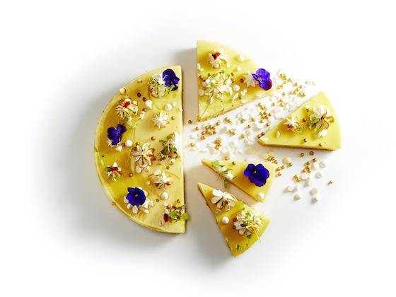 A Yuzu Meringue Cake